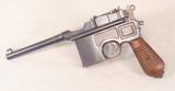 Mauser C96 1930 Commercial Broomhandle Pistol in .30 Mauser Caliber **100% Original - Reproduction Stock** - 2 of 13