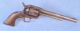 ***SOLD***Colt Single Action Army U.S. Cavalry Revolver Chambered in .45 Colt Caliber **Mfg. 1874 - US Marked - Seventh Cavalry - 4 of 16