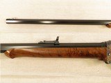 ** SOLD ** C. Sharps Old Reliable 1874 Sharps Rifle, Cal. .45-70, 30 Inch Octagon Barrel, As New - 7 of 19