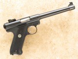 ruger mark i target pistol, cal. .22 lr, 6 7/8 inch barrel, 1980 vintage
