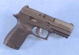 ***SOLD***Sig Sauer P320 Compact Striker Pistol Chambered in .40 S&W Caliber **Night Sights - Box, Holster, 2 Magazines, Paperwork, Sticker** - 2 of 16