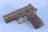 ***SOLD***Sig Sauer P320 Compact Striker Pistol Chambered in .40 S&W Caliber **Night Sights - Box, Holster, 2 Magazines, Paperwork, Sticker** - 3 of 16
