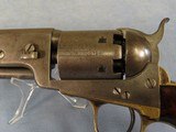 ** SOLD ** 1861 Vintage Colt Model 1851 Navy .36 Caliber Cap & Ball Revolver ** Handsome Civil War Period Example W/ Factory Colt Letter ** - 5 of 19