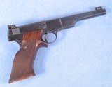 ** SOLD ** Colt Woodsman Bullseye Match Target Semi Auto Pistol in .22 Long Rifle **Lew Sanderson Grips - Correct Magazine Mfg 1939 - First Series** - 18 of 19