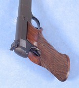 ** SOLD ** Colt Woodsman Bullseye Match Target Semi Auto Pistol in .22 Long Rifle **Lew Sanderson Grips - Correct Magazine Mfg 1939 - First Series** - 3 of 19