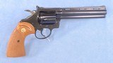 ** SOLD ** Colt Diamondback Double Action Revolver in .22 LR Caliber **Rimfire Snake Gun - Mfg 1981 - Minty - Box and Papers** - 3 of 23