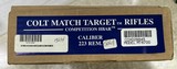 ** SOLD ** Colt Match Target HBAR AR-15 Competition Rifle Chambered in 5.56 NATO **Unfired - Box and Paperwork** - 24 of 25