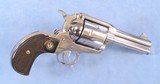 ** SOLD ** Ruger New Model Vaquero Single Action Revolver in .44 Magnum Caliber **Birdshead Grip - High Gloss Stainless Steel - Talo Exclusive** - 15 of 16