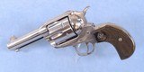 ** SOLD ** Ruger New Model Vaquero Single Action Revolver in .44 Magnum Caliber **Birdshead Grip - High Gloss Stainless Steel - Talo Exclusive** - 3 of 16