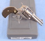 ** SOLD ** Ruger New Model Vaquero Single Action Revolver in .44 Magnum Caliber **Birdshead Grip - High Gloss Stainless Steel - Talo Exclusive** - 1 of 16