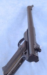 ***SOLD*** Ruger Mark I Target Pistol Chambered in .22 Long Rifle **Mfg 1979 - Adjustable Rear Sight** - 4 of 14