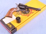 **SOLD**Ruger Convertible Single-Six Single Action Revolver Chambered in .22 LR/.22 Magnum **Mfg 1987 - 2 Cylinders - With Box** - 1 of 15