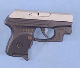 **SOLD**Ruger LCP Subcompact Semi Auto Pistol in .380 Auto **Very Concealable - Front Activation Crimson Trace Laser - Stainless Slide** - 2 of 10