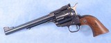**SOLD**
Ruger Old Model Blackhawk Single Action Revolver in .45 Colt/.45 Auto **Mfg 1972 - Unconverted 3 Screw - 2 Cylinders** - 2 of 19