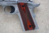 **SOLD**LNIB Colt Defender Lightweight Stainless Steel chambered in .45ACP w/ Slim Checkered Rosewood Grips ** Test-fired Only w/ Box ** - 3 of 16