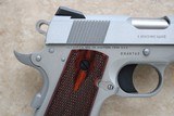 **SOLD**LNIB Colt Defender Lightweight Stainless Steel chambered in .45ACP w/ Slim Checkered Rosewood Grips ** Test-fired Only w/ Box ** - 8 of 16