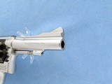 ** SOLD ** Smith & Wesson Model 15 Combat Masterpiece, Factory Nickel Finish, Pearl Grips, Cal. .38 Special, 1968 Vintage, Rare - 7 of 10