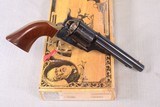 **SOLD** Cimarron Uberti 1872 Open Top Navy Replica Revolver Chambered in .44 Special **Mint - Unfired - Box and Papers** - 1 of 16