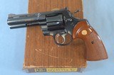 Colt Python Double Action Revolver Chambered in .357 Magnum Caliber **Mfg 1966 - Very Good Condition - 4 inch blued - Box+Papers** - 1 of 25
