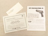 ** SOLD ** Colt 1911 WWII Commemorative, European Theater of Operations, Cal. .45 ACP - 9 of 10