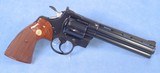Colt Python Double Action Revolver Chambered in .357 Magnum Caliber **Mfg 1978 - Very Good Condition - 6 inch blued** - 2 of 22