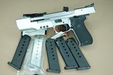 ** SOLD ** 1998 1st Year Sig Sauer Stainless P220S Sport .45 ACP Pistol w/ Factory Weighted Compensator, Box, Etc. and 5 Mags!
* Rare! * - 21 of 21
