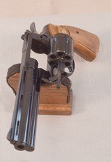 **SOLD** Colt Python Double Action Revolver Chambered in .357 Magnum Caliber **6 Inch vented Barrel - Blued - Mfg 1965 - Beautiful Grips - Box** - 17 of 24