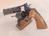 **SOLD** Colt Python Double Action Revolver Chambered in .357 Magnum Caliber **6 Inch vented Barrel - Blued - Mfg 1965 - Beautiful Grips - Box** - 21 of 24