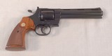 Colt Python Double Action Revolver in .357 Magnum Caliber **Mfg 1970 - Box and Test Target - 6