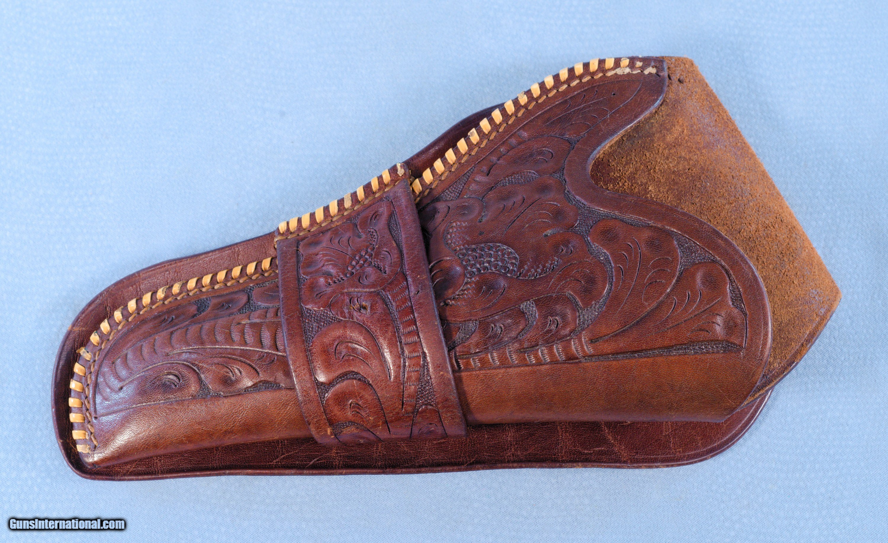 Padgitt Bros Co Makers Dallas, TX Holster for Colt Single Action Army **Circa 1890 4 3/4