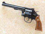 Smith & Wesson Model 17, K22 Masterpiece, Cal. .22 LR, 6 Inch Barrel, 1981 Vintage - 7 of 9