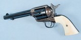 ** SOLD ** Colt Single Action Army Revolver in .45 Colt **Abercrombie & Fitch NYC - Mfg 1907 - Ivory Grips - Factory Letter - VP Proof** - 13 of 18