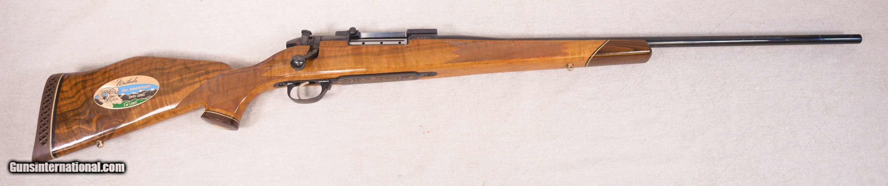 Weatherby Mark V 35th Anniversary Bolt Action Rifle in .300 Weatherby ...