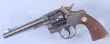 **SOLD**Colt Officers Model Heavy Barrel Revolver in .32 Colt Caliber **Mfg 1953 - Heavy Target Barrel** - 1 of 18