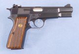 ***SOLD***Browning High Power Pistol in 9mm **Belgium Made in 1981 - Factory Pouch - Target Sights** - 1 of 16