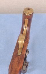 ** SOLD ** Turner Kirkland Belgian Pistol Set in .41 Caliber **Flint and Percussian Set in Case - Mfg 1960s** - 19 of 24