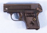 ** SOLD ** Colt 1908 Vest Pocket Hammerless Semi Auto Pistol in .25ACP Caliber **Mfg 1919 - Very Nice** - 2 of 9