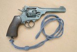 **SOLD**1924 Vintage Enfield Webley Mark VI Revolver in .45 ACP w/ WW2 RAF Belt Rig - 2 of 25
