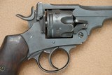 **SOLD**1924 Vintage Enfield Webley Mark VI Revolver in .45 ACP w/ WW2 RAF Belt Rig - 4 of 25