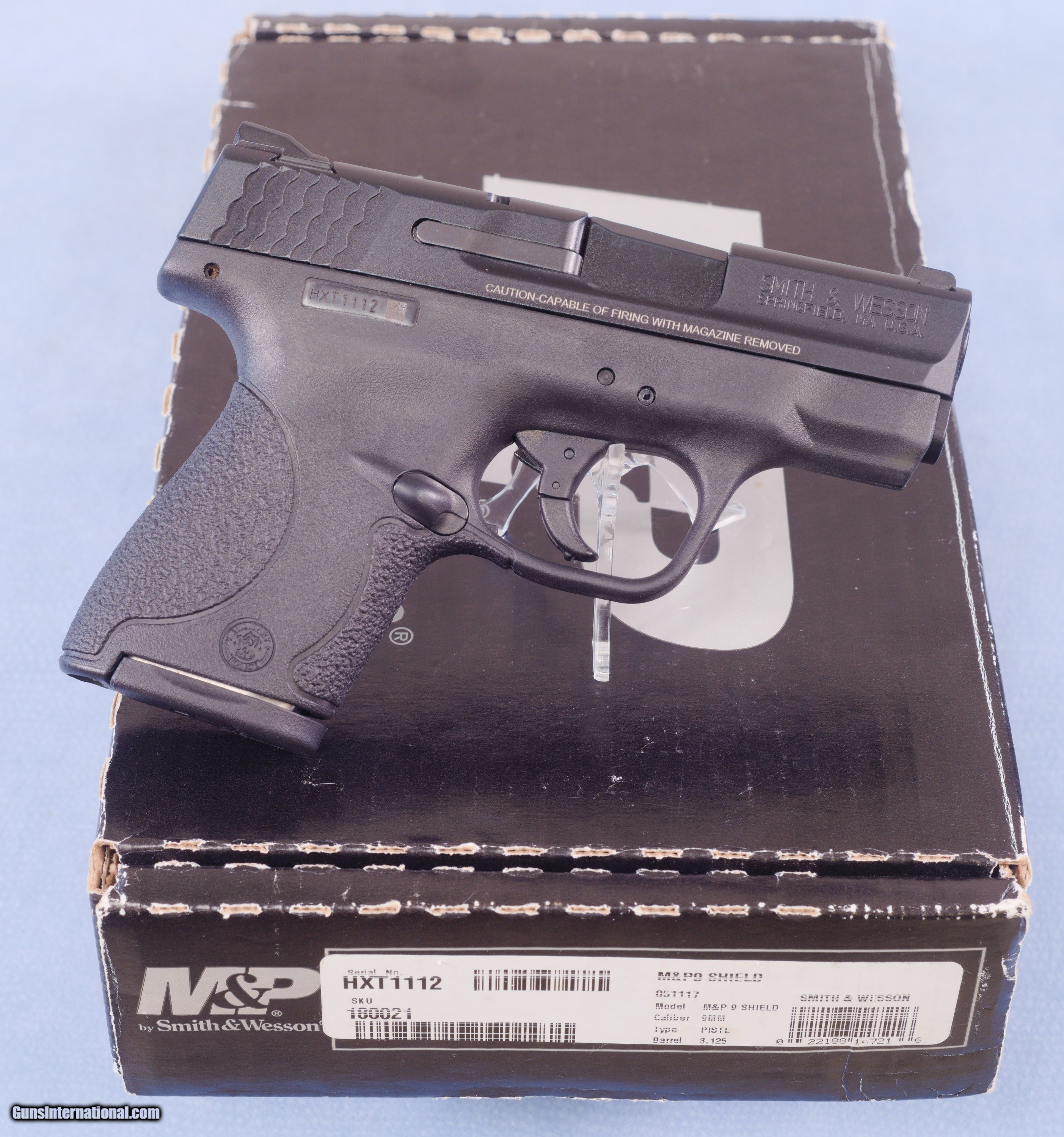 **SOLD**Smith & Wesson M&P Shield Semi Auto Pistol in 9mm