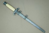 ** SOLD ** Late WW2 German Model 1935 Heer (Army) Officer's Dagger & Scabbard w/ Ivory White HandleBeautiful!! - 1 of 20