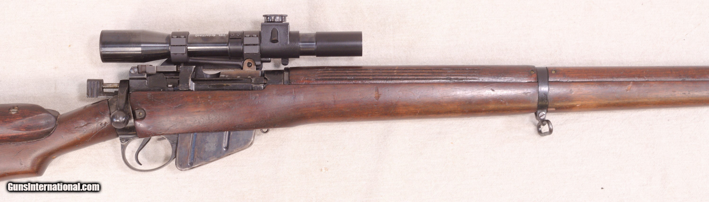 Enfield No.3(T) Mk.1* sniper rifle of WW1