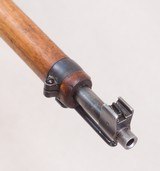 ***SOLD***Schmidt Rubin K31 Push Pull Bolt Rifle in 7.5mm Swiss Caliber **Unique Push Pull Bolt Action - Correct Muzzle Cap** - 17 of 21