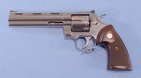 ** SOLD ** Colt New Model Python Double Action Revolver in .357 Magnum **Unfired Since Leaving the Factory - 6