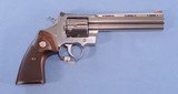 ** SOLD ** Colt New Model Python Double Action Revolver in .357 Magnum **Unfired Since Leaving the Factory - 6