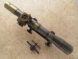** SOLD ** Original British No.4 Mk T British Sniper Scope No. 32 MKI & Mount - 1 of 11