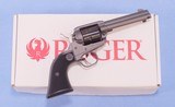 ** SOLD ** Ruger Wrangler Single Action Revolver in .22 Long Rifle Caliber **Minty - Lipsey's Exclusive Tungsten Cerakote** - 1 of 13