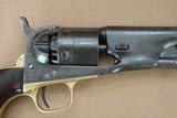 ** SOLD ** 1st Year Production Colt Model 1861 Navy .36 Caliber Cap & Ball Single Action Revolver
** All Matching & Functional! ** - 7 of 25