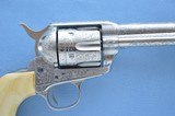** SOLD ** 1881 Vintage Colt Single Action Army chambered in .45LC w/ 7.5 Barrel ** D.W. Harris Engraved/Refinished & Period 