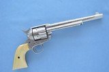 ** SOLD ** 1881 Vintage Colt Single Action Army chambered in .45LC w/ 7.5 Barrel ** D.W. Harris Engraved/Refinished & Period 